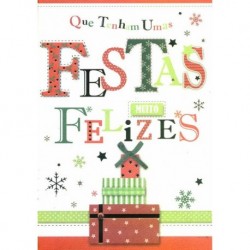 CARTOES NATAL C/ENV.REF. CHRISTMAS JOY