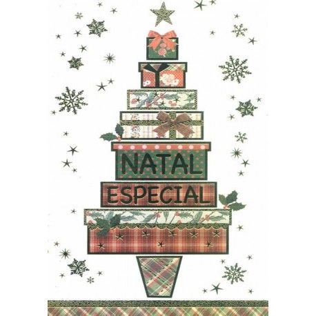 CARTOES NATAL C/ENV.REF. CHRISTMAS JOY