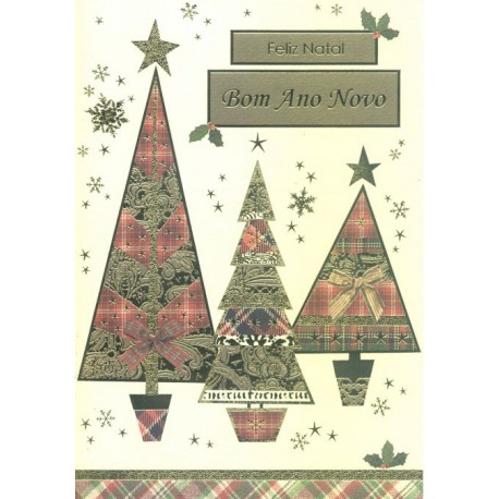 CARTOES NATAL C/ENV.REF. CHRISTMAS JOY