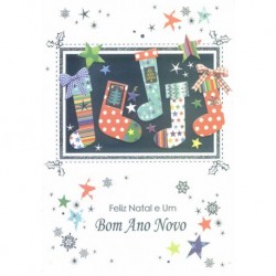 CARTOES NATAL C/ENV.REF. CHRISTMAS JOY