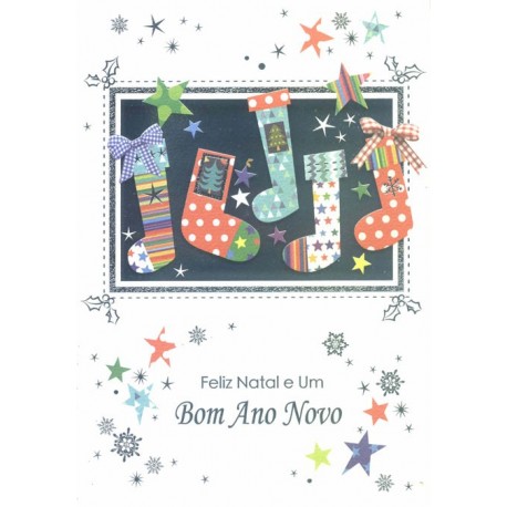 CARTOES NATAL C/ENV.REF. CHRISTMAS JOY