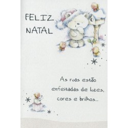 CARTOES NATAL   C/ENV.REF.SNOWDROPS