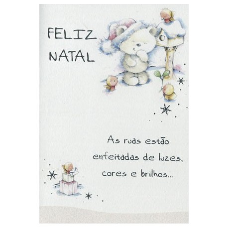 CARTOES NATAL   C/ENV.REF.SNOWDROPS