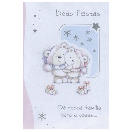 CARTOES NATAL   C/ENV.REF.SNOWDROPS