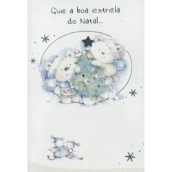 CARTOES NATAL   C/ENV.REF.SNOWDROPS