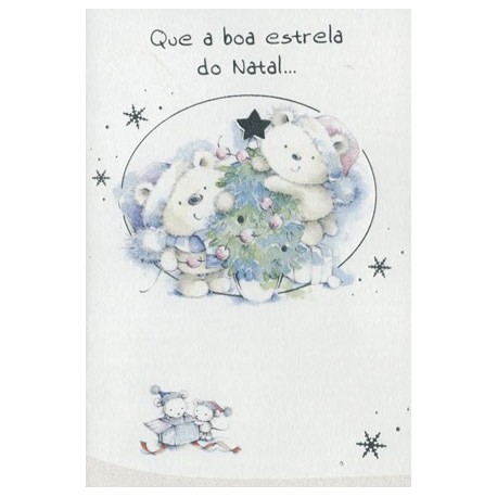 CARTOES NATAL   C/ENV.REF.SNOWDROPS