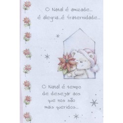 CARTOES NATAL   C/ENV.REF.SNOWDROPS