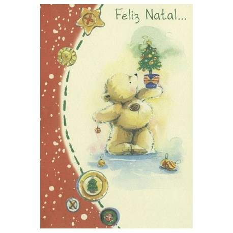 CARTOES NATAL   C/ENV.REF.XMAS BUTTON