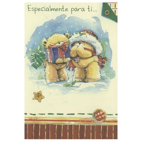 CARTOES NATAL   C/ENV.REF.XMAS BUTTON