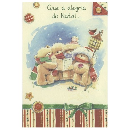 CARTOES NATAL   C/ENV.REF.XMAS BUTTON