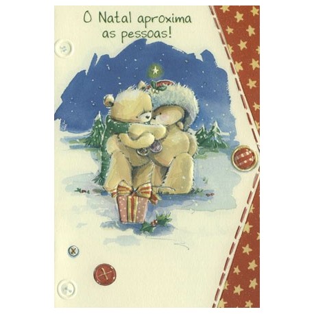 CARTOES NATAL   C/ENV.REF.XMAS BUTTON