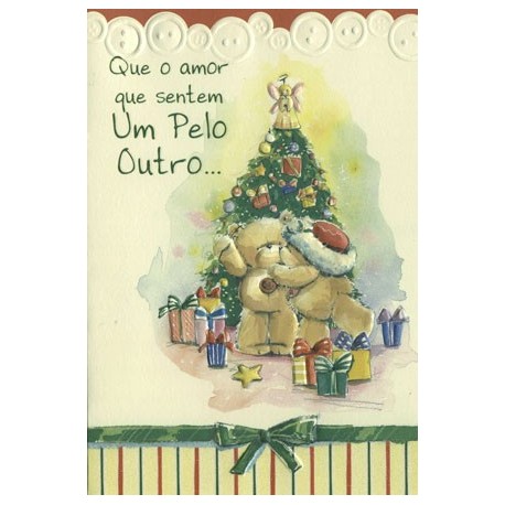 CARTOES NATAL   C/ENV.REF.XMAS BUTTON