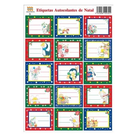ETIQUETAS AUTOCOLANTE.REF.MDX 01/16