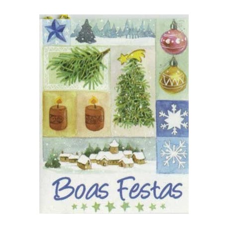 ETIQUETAS NATAL C/FIO.REF. ED 16/30