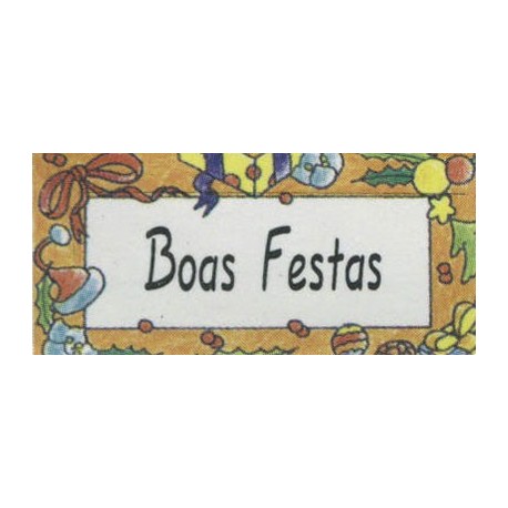 ETIQUETAS NATAL C/FIO.REF.MECANODEX