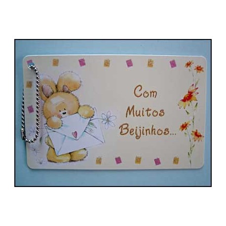 MINICARD TIPO "CARTÃO DE CRÉDITO" REF. 17
