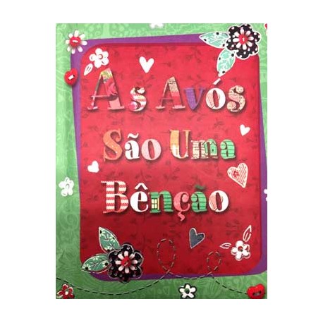 MINI LIVRO "AVÓ" REF. ABL 002