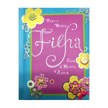 MINI LIVRO "FILHA" REF. ABL 006