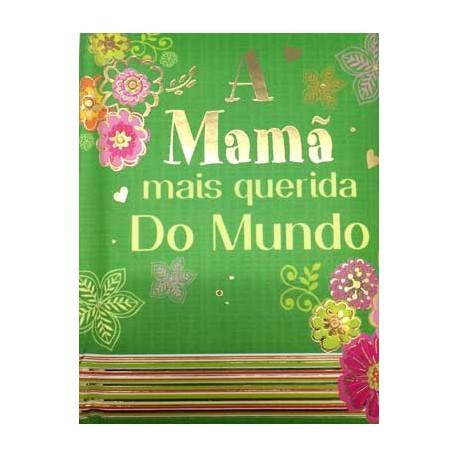 MINI LIVRO "MAMÃ" REF. ABL 009