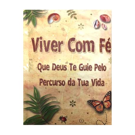 MINI LIVRO "A VIDA COM FÉ" REF. ABL 022