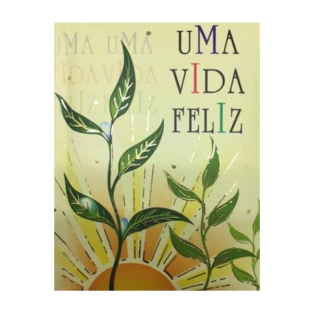 MINI LIVRO "UMA VIDA FELIZ" REF. ABL 023