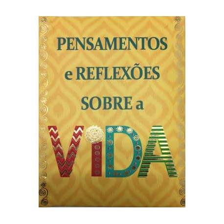 MINI LIVRO "VIVER A VIDA" REF. ABL 024