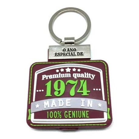 LATEX PORTA-CHAVE - REF. ANO 1974