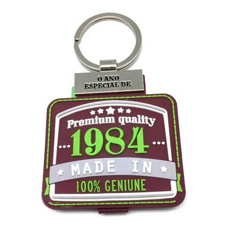 LATEX PORTA-CHAVE - REF. ANO 1984