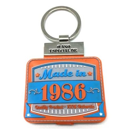 LATEX PORTA-CHAVE - REF. ANO 1986