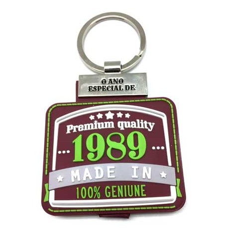 LATEX PORTA-CHAVE - REF. ANO 1989