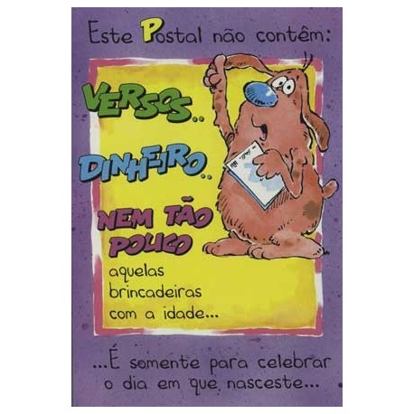 CARTOES EV.DAYS C/ENV.REF.NICK HUMOR 3D