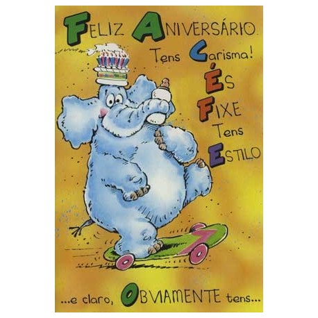 CARTOES EV.DAYS C/ENV.REF.NICK HUMOR 3D