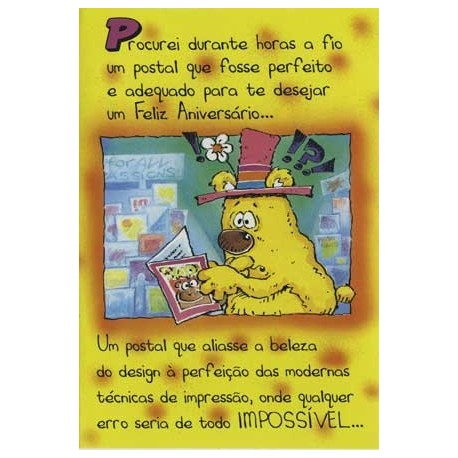 CARTOES EV.DAYS C/ENV.REF.NICK HUMOR 3D