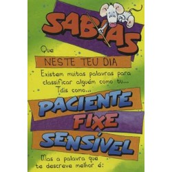 CARTOES EV.DAYS C/ENV.REF.NICK HUMOR 3D