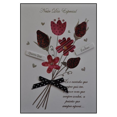 CARTÕES DE AMOR DREAM DAISY DD014