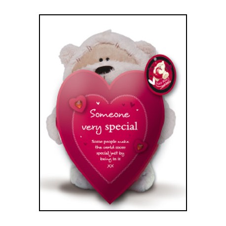 FIZZY 18" STANDING BEAR W/HEART REF.60901