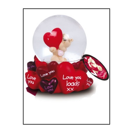 FIZZY SNOWGLOBE "LOVE" REF.64104