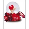 FIZZY SNOWGLOBE "LOVE" REF.64104